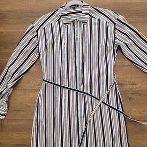 Express midi dress button down